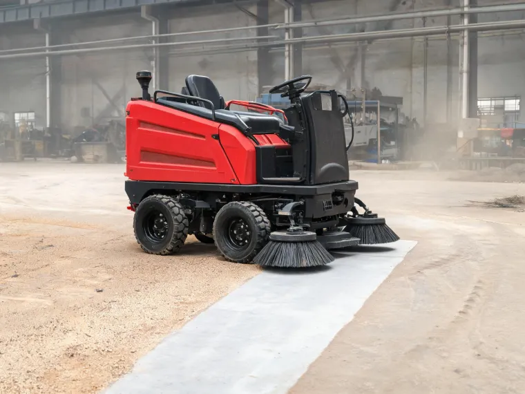 Hako industrial floor sweeper